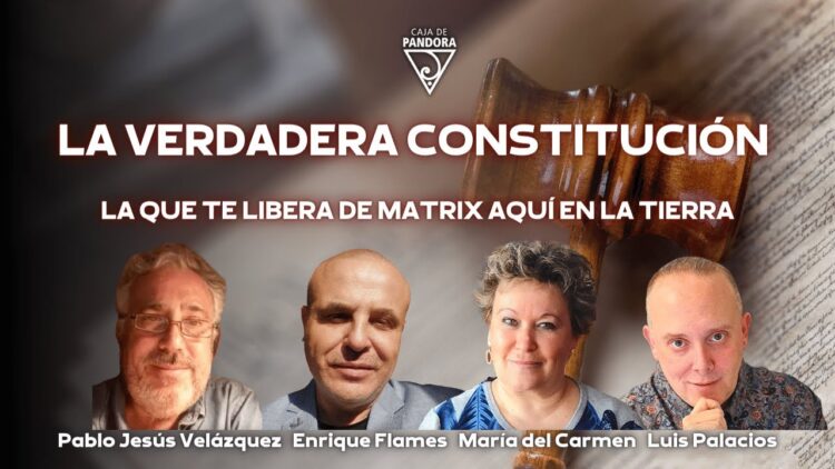 La Verdadera Constitución. Pablo Jesús Velázquez, Enrique Flames, María del Carmen Romero (BQ)