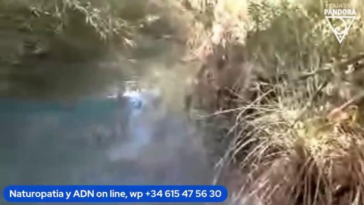 Termas de azufre, muy sanas os muestro en vivo, propiedades