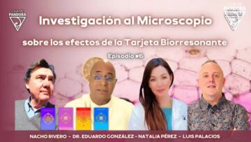 Investigación al microscopio sobre los efectos de la tarjeta bioresonante