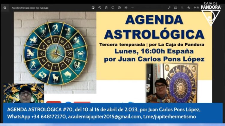 agenda ‌astrologica ‌70 ‌semana ‌del ‌10 ‌al ‌16 ‌de ‌abril ‌de ‌2023 ‌por ‌juan ‌carlos ‌pons ‌lopez ‌
