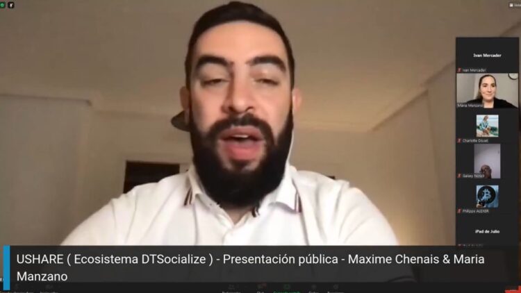 ushare-ecosistema-dtsocialize-presentacion-publica-maxime-chenais-y-maria-manzano