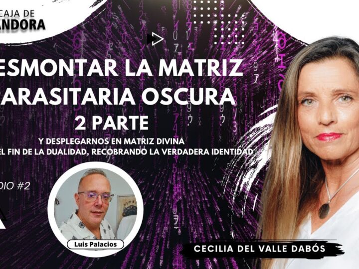 DESMONTAR LA MATRIZ PARASITARIA OSCURA Y DESPLEGARNOS EN MATRIZ DIVINA 2 con Cecilia Del Valle Dabós (BQ)